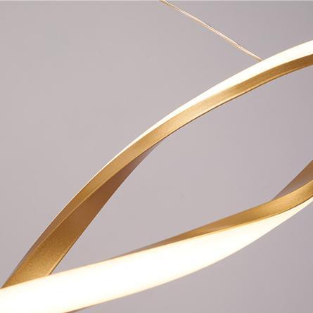 LED Wave Design Modern Pendant Light - DWHOME