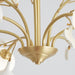 LED Brass Simple Luxury Style Modern Chandelier Pendant Light - DWHOME