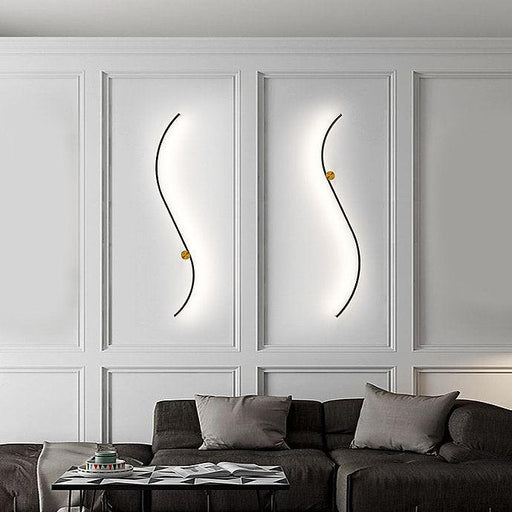 LED Simple WAVE Design Decorative Wall Light-DWHOME