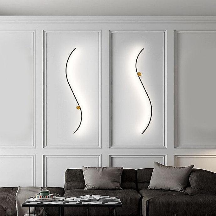 LED Simple WAVE Design Decorative Wall Light - DWHOME