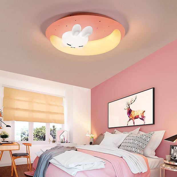 LED Cartoon Rabbit&Cat Design Children Ceiling Light - DWHOME