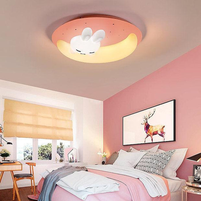 LED Cartoon Rabbit&Cat Design Children Ceiling Light-DWHOME