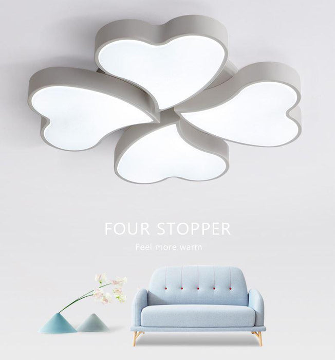LED Acrylic Heart Shape Ceiling Light - DWHOME