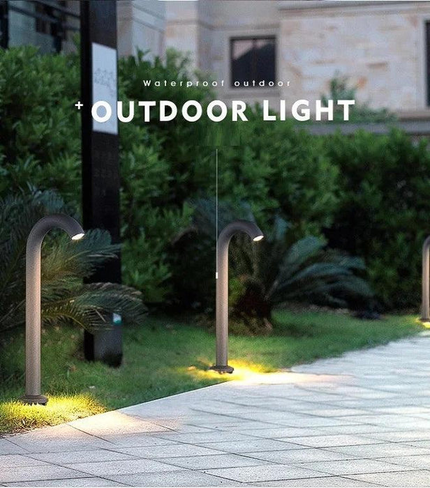LED Outdoor Decorative Curvy Tube Light - DWHOME