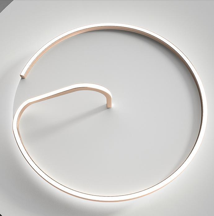 LED Modern Rope with Circle Ceiling Light - DWHOME