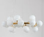 LED Chandelier Molecular Modern Magic Beans DNA for Living Room Dining Room - DWHOME
