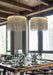 Tassel Design Aluminium Steel LED Chandelier Pendant Light - DWHOME