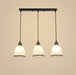 LED American Country Style 3-Light Design Retro Pendant Light - DWHOME