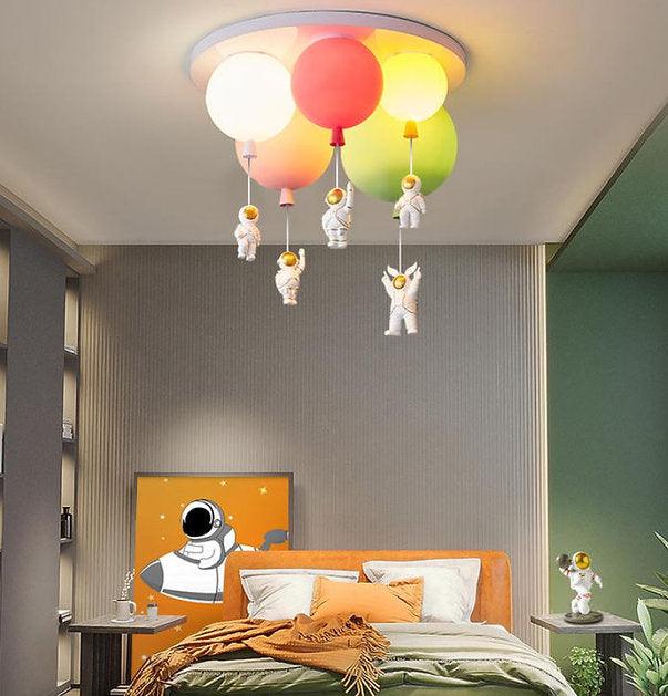 LED Cartoon Astronaut Ceiling Light - DWHOME
