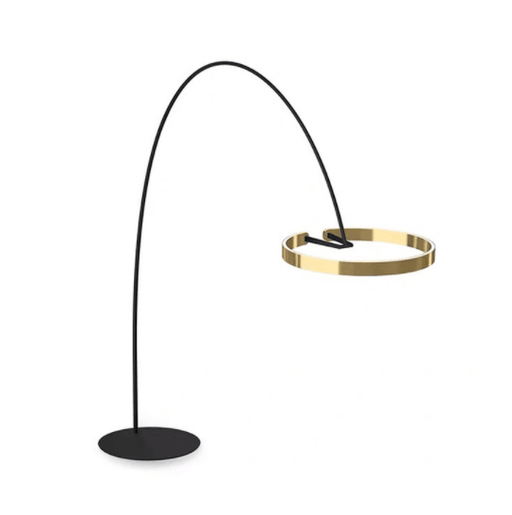 LED Simple Halo Modern Design Floor Lamp - DWHOME