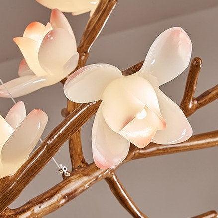 LED Lotus & Branches Design Modern Pendant Light - DWHOME