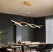 LED Wave Design Modern Pendant Light - DWHOME