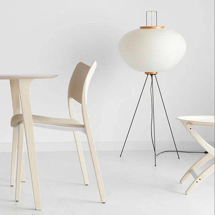 LED Japanese Style Simple Modern Fiber Floor Lamp-DWHOME