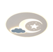 LED New Moon & Star Children Ceiling Light - DWHOME