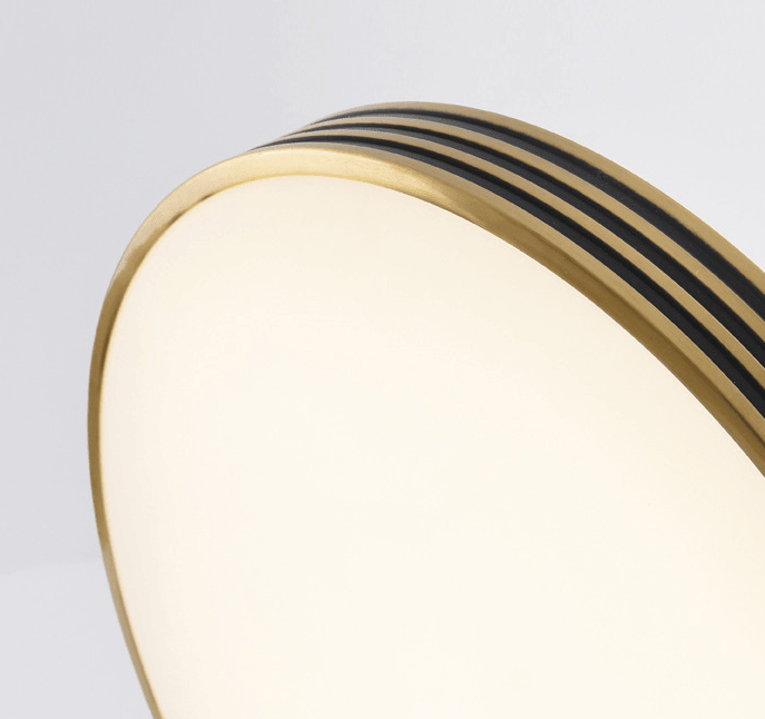 LED Full Brass Vintage Style Ceiling Light-DWHOME