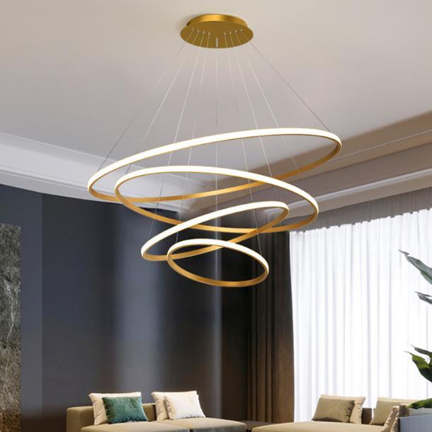 LED Super-Thin Halo Pendant Light - DWHOME
