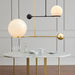 LED Creative Modern Pendant Light Black & Gold - DWHOME