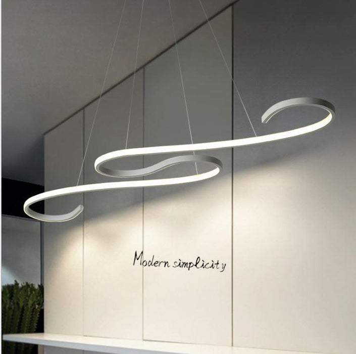 LED Modern Simplicity S Design Aluminum Pendant Light - DWHOME