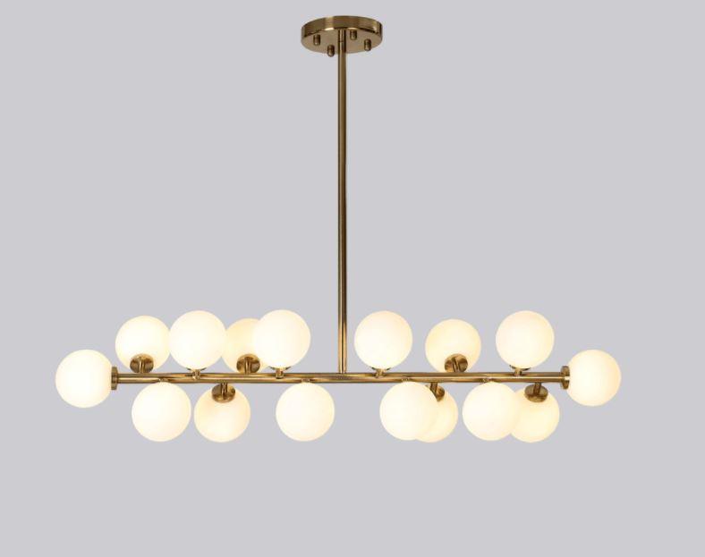 Molecular LED Chandelier Modern Magic Beans DNA for Living Room Dining Room - DWHOME