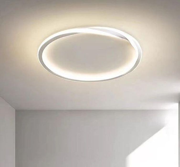 LED Spiral Minimalism Ceiling Light-DWHOME