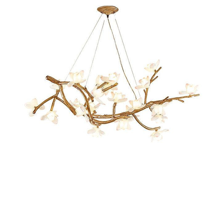 LED Lotus & Branches Design Modern Pendant Light-DWHOME