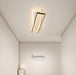 LED Creative Simple Modern Black & White Ceiling Light - DWHOME