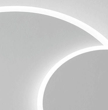 LED Triple Rings Design Modern Creative Ceiling Light - DWHOME
