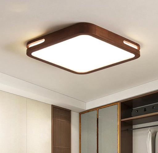 LED Classic Wood Basic Ceiling Light - DWHOME