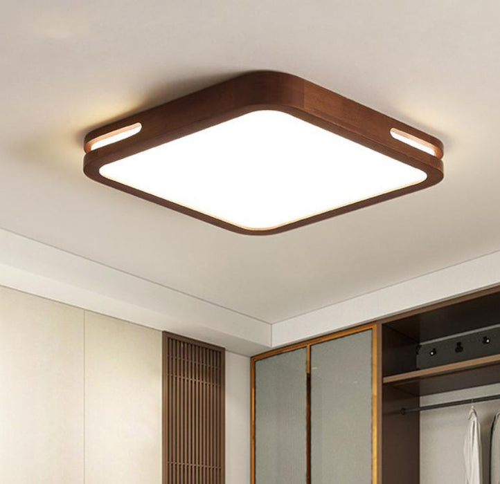 LED Classic Wood Basic Ceiling Light - DWHOME