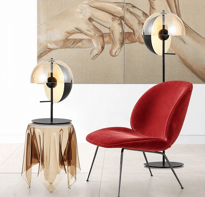 LED Post-modern American Style Creative Table/Floor Lamp - DWHOME