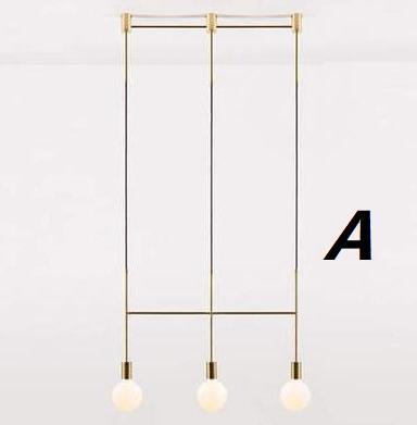 LED Minimalism Simple Modern Pendant Light - DWHOME