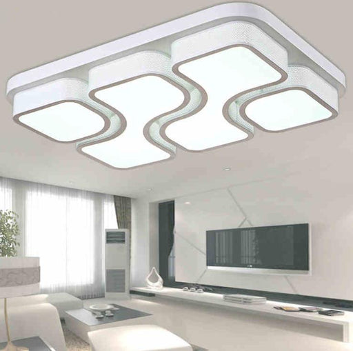 LED Acrylic Modern Design Ceiling Light for Living Room - DWHOME