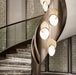 LED Twin Discs Modern Pendant Light - DWHOME