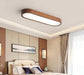LED Classic Wood Long Ceiling Light - DWHOME