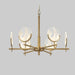 LED Chinese Style Brass Pendant Light - DWHOME