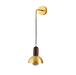 LED Modern Brass Bedside Wall Lamp-DWHOME