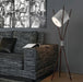 LED SImple Cylinder TableFloor Lamp - DWHOME