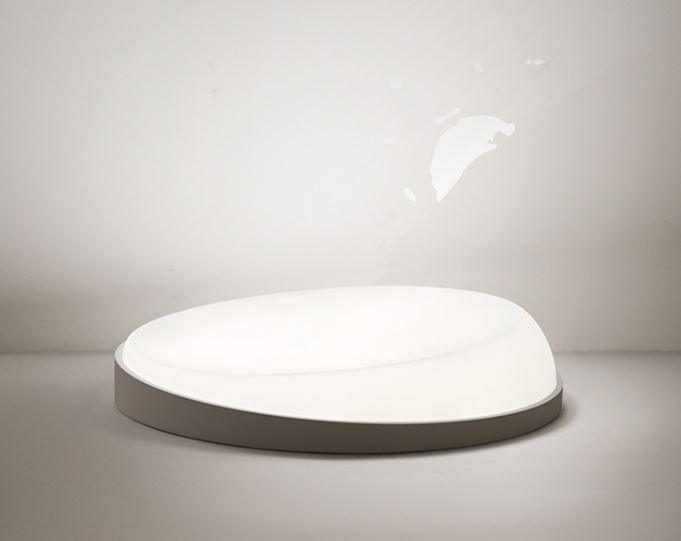 LED Ceiling Light with Slope and Cancave Design - DWHOME