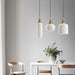 LED Simple Ceramic Pendant Light - DWHOME