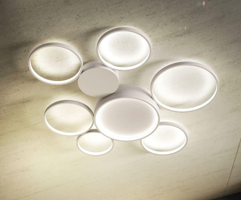 LED Creative Round Design Ceiling Light - DWHOME
