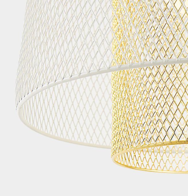 LED Metal Double Nets Pendant Light - DWHOME