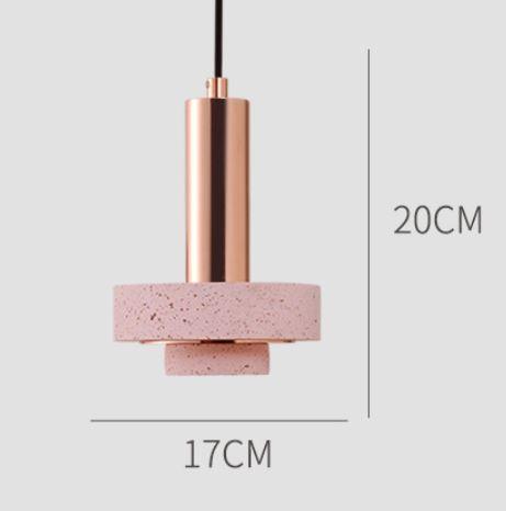 LED GU10 Stone Metal Pendant - DWHOME