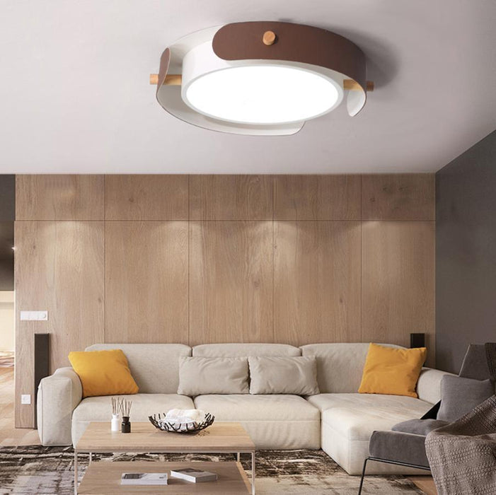 LED Circle & Belt Modern Ceiling Light - DWHOME
