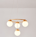 LED Round Molecular Modern Pendant Light - DWHOME