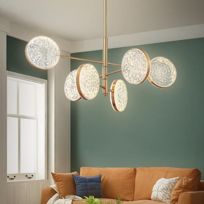 LED North-European Light Luxury Pendant Light - DWHOME