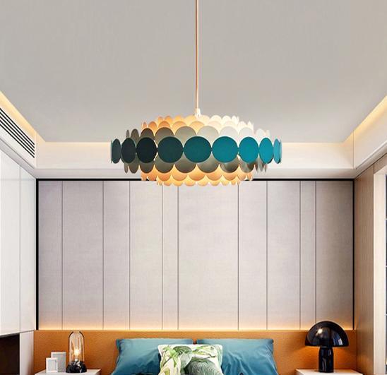 LED Petal Metal Chandelier Pendant - DWHOME