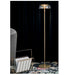 LED Glass Gold Floor Lamp - DWHOME