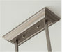 LED Rectangle Glass Chandelier American Country Design - DWHOME