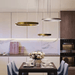 LED North-European Modern Halo Decorative Pendant Light - DWHOME