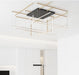 LED Tube Design Meta Chandelier - DWHOME